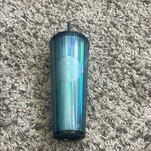 Starbucks 24 oz. Iridescent Teal Tumbler